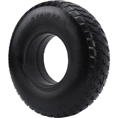 8,5 Inch 2.80 2.50 4 Massieve Band Tubeless Elektrische Scooter Rubberen Band voor Multifunctionele Karren black