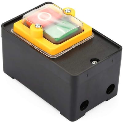 ONF3 - Waterproof on/off drukswitch - Voor mechanische apparaten - 220V/380V - 10A - Eenvoudig te installeren - Geschikt voor AC circuits - Betr...