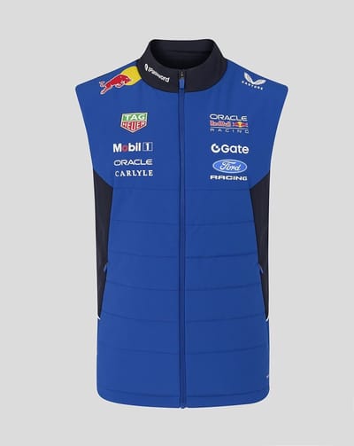 Red Bull Racing Teamline Gilet 2026 Maat 2XL - Max Verstappen - Isack Hadjar