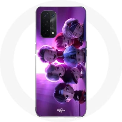 Oppo A54 5G hoesje bts kpop animatiegroep