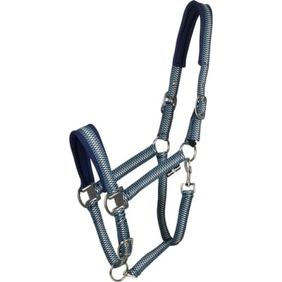 Nylon hoofdstel voor paard HorseGuard Cole