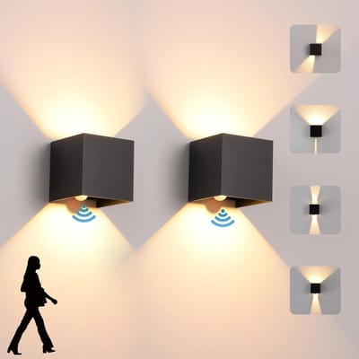 Wandverlichting met Bewegingsmelder - Draadloze Trapverlichting LED - Nachtlampje - Kamerverlichting