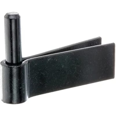 Alberts Metselduim F-vorm Plaasterhaak Kataforetisch Zwart ⌀16/105x40mm