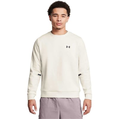 Under Armour Heren Unstoppable Sweatshirt (Wit, Zwart)