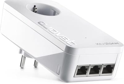 Powerline Adapter - Thuisnetwerk Uitbreiding - Internet Stabiliseren - G.hn Technologie - 3 Gigabit LAN - Wit