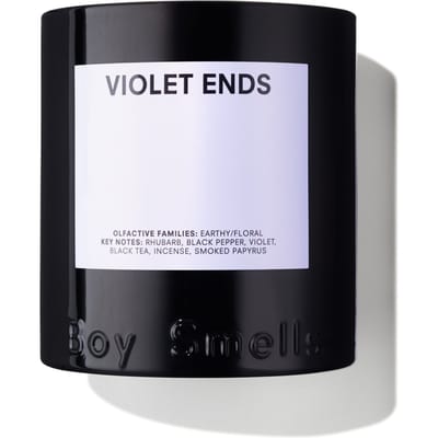 Boy Smells Violet Ends Standard Candle