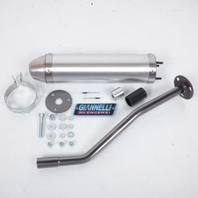 uitlaatdemper giannelli voor motorfiets derbi 50 senda r drd 2002 tot 2004 nieuw