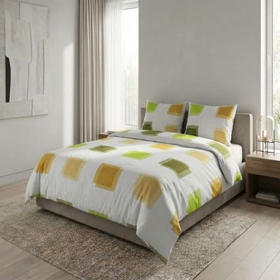 Dekbedovertrek Nava Groen 240x200/220 cm