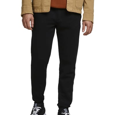 Jack & Jones Trainingsbroek - JPSTGORDON BRADLEY SWEAT PANT NOOS - S tot XXL - voor Mannen - zwart
