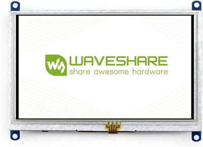 5 Inch HDMI LCD Display Module - 800x480 TFT Resistive Touch Screen voor Raspberry Pi en Mini PC's