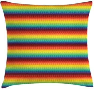 ABAKUHAUS Fiesta Kussenhoes – 50x50 cm – Beidzijdig bedrukt, wasbaar, multicolor