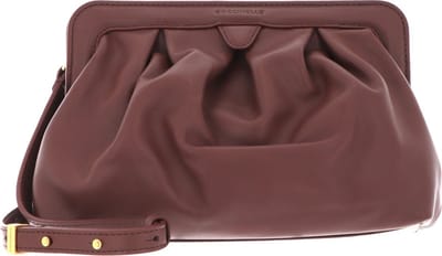 COCCINELLE Leren Schoudertas Diletta Mini Bag Carruba Bruine