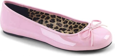 EU 39 = US 9 | ANNA-01 | Ballet Flat W/ Bow Accent