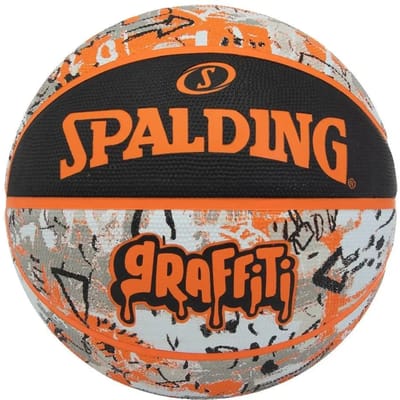 Basketbal Spalding Orange Graffiti Rubber