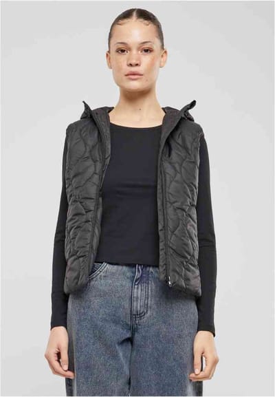 Urban Classics - Super Light Puffer Mouwloos jacket - 4XL - Zwart