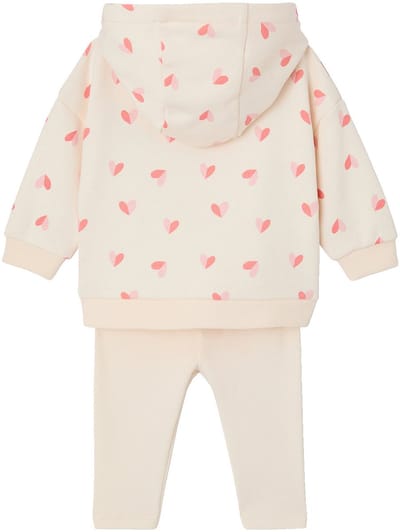 Vertbaudet Set met sweater met capuchon en legging