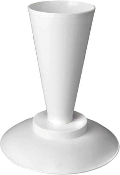 Patisserie Zakhouder - Wit - 10 x 10 x 24 cm