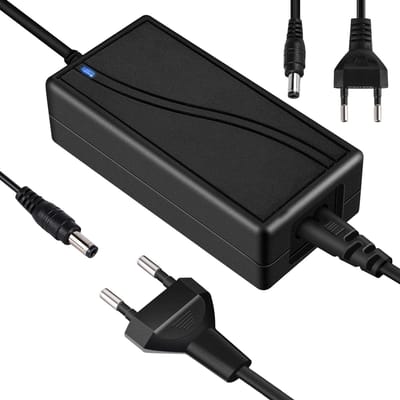 Allecto - Voeding 12V 6A - LED transformator - Compact en energiezuinig - Euro stekker - Stripvoeding voor monitoren - Geschikt voor TV en camerasy...