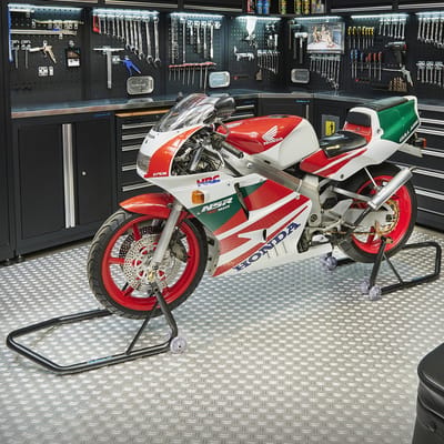 Datona® Bundel: paddockstand 'Bike-Line' en 'Xtreme' - Zwart - Zwart