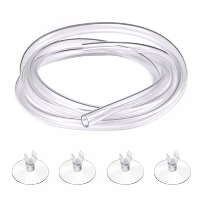 Dailygoods- Luchtleidingslang 5 m - CO2-bestendig - PU-materiaal - Scheurbestendig - Hoge elasticiteit - Transparant en duurzaam - Aquariumslang