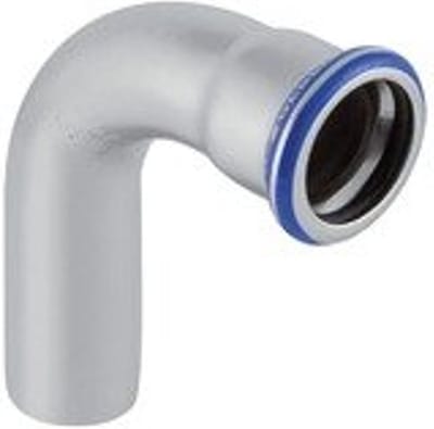 Geberit Mapress rvs inschuifbocht 90° RVS 316 spie-sok 42mm