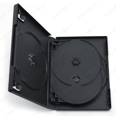 BRENZOOS- CD Case Set - 10 Stuks - Voor 6 Schijven - Extra Buitenhoes - Hoge Kwaliteit - Stabiele Drukknoppen - Dvd Hoes