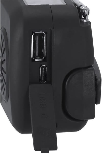 Benson noodradio - preppen/noodpakket - met handzwengel - incl zaklamp - AM/FM