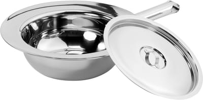 MultiMotion ronde Bedpan met deksel RVS - Ondersteek - Bedpo - Ø 30 cm