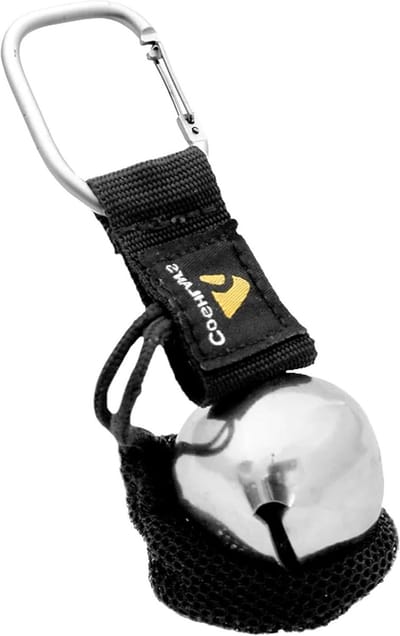 Bellen - Waarschuwingsbel - Buitenactiviteiten - Met dempende magneet - 20 Gram - Zilver