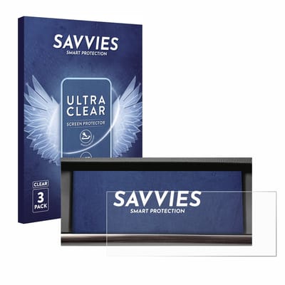 Savvies - Screenprotector voor BMW X3 F25 Navigation Professional 8.8" - Folie Beschermfolie transparant 3 Stuks