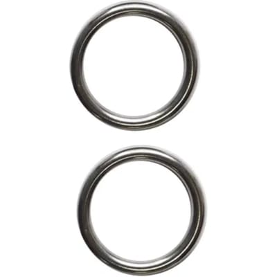 Sencys Gesloten Ring - Rvs - 6x52mm - 2 Stuks