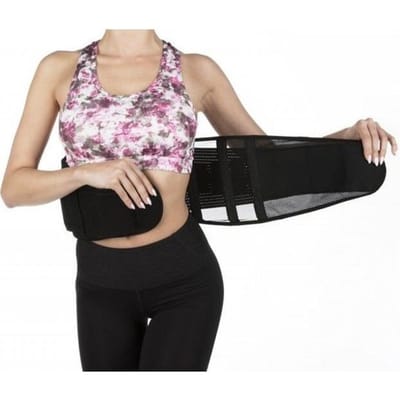basic Fitness Belt - Taille Trainer - Eenvoudig Verstelbaar