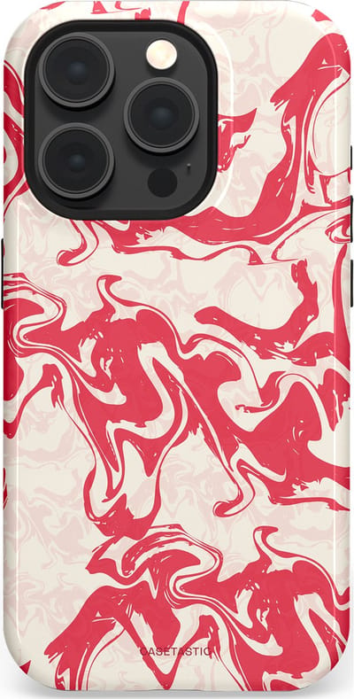 Casetastic Hoesje Geschikt voor Apple iPhone 15 Pro Magsafe - Stijlvolle Beschermende Duo-layer Case - Marshmellow Explosie