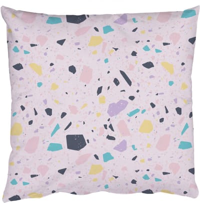 Sierkussens - Kussentjes Woonkamer - 50x50 cm - Terrazzo - Patroon - Zacht - Snoep