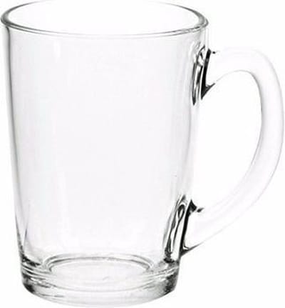 Luminarc Theeglas - 12x - transparant - glas - 8 x 11 cm - 320 ml - hittebestendig