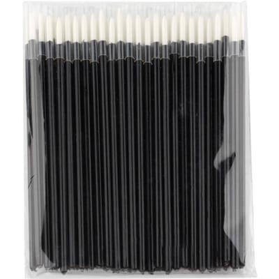 HEET 50 STUKS Oogpotlood Kwasten Lange Dunne Punt Applicator Oogpotlood Stafje Vrouwen Make-up Kwast Cosmetische Benodigdheden voor Oog Schoonheid Make-up