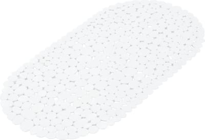 Wicotex - Badmat Antislip voor in bad - Kleur Wit - Afmeting 36x69cm