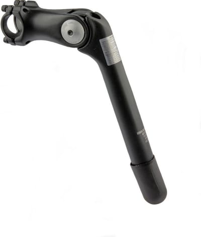 Stuurpen Primax E Heerlen L = 180mm - balhoofdbuismaat: ø25.4mm | klem diameter: ø25.4 - zwart