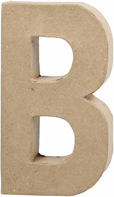 Creativ Company Letter Papier-mache - B