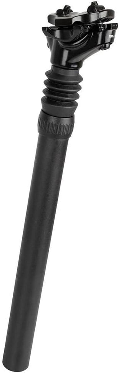 Geveerde Zadelpen Fiets Aluminium Zwart Diameter 27,2 mm Lengte 350 mm