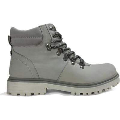 Cafe Moda - Dames - Veterboot - Grijs - Maat 37