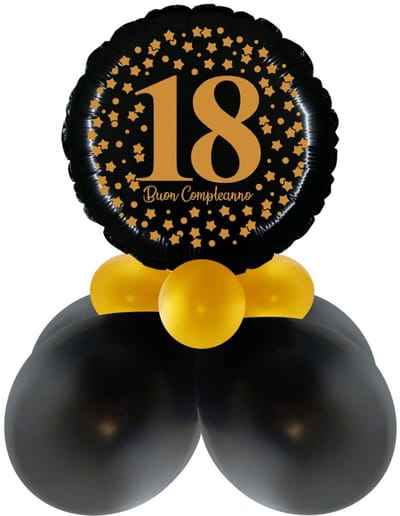 Kit di Palloncini "18 Buon Compleanno" – Festa Indimenticabile!
