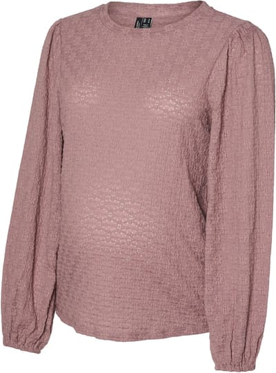VERO MODA MATERNITY - VMMFLOWER LS PUFF SLEEVE TOP JRS - Dames - Blouses