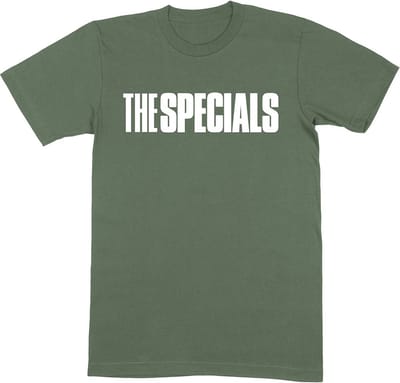 The Specials - Solid Logo Heren T-shirt - S - Groen