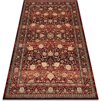 Kleden Rugsx Wollen tapijt KASHQAI 4365 300 Bloemen, kader 160x240 cm