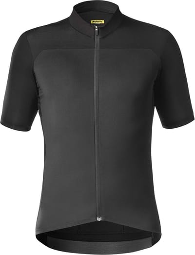 Mavic Essential Korte Mouw Wielertrui Zwart S Man