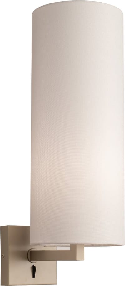 Lumidora Wandlamp 31455 - Voor binnen - SIENA - E27 - Wit - Beige - Zand - Metaal
