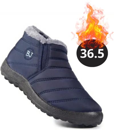 Nivard Snowboots - Sneeuwschoenen - Sneeuwboots - Dames - Wintersport - Ski - Skischoenen - Blauw - 36.5 - Laag