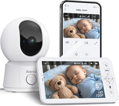 1080p Babyfoon met Camera en Monitor - Veiligheid voor Je Kind