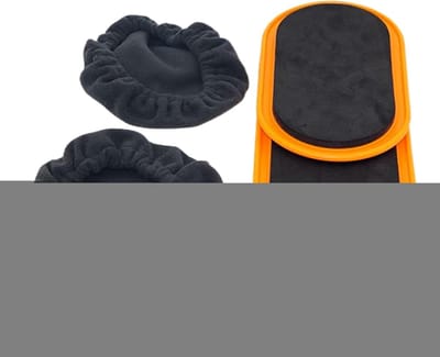 Ovale buikglijders - Fitness schijven - Pilates yoga training - Antislip stabiliteit - 1 paar - Meerkleurig